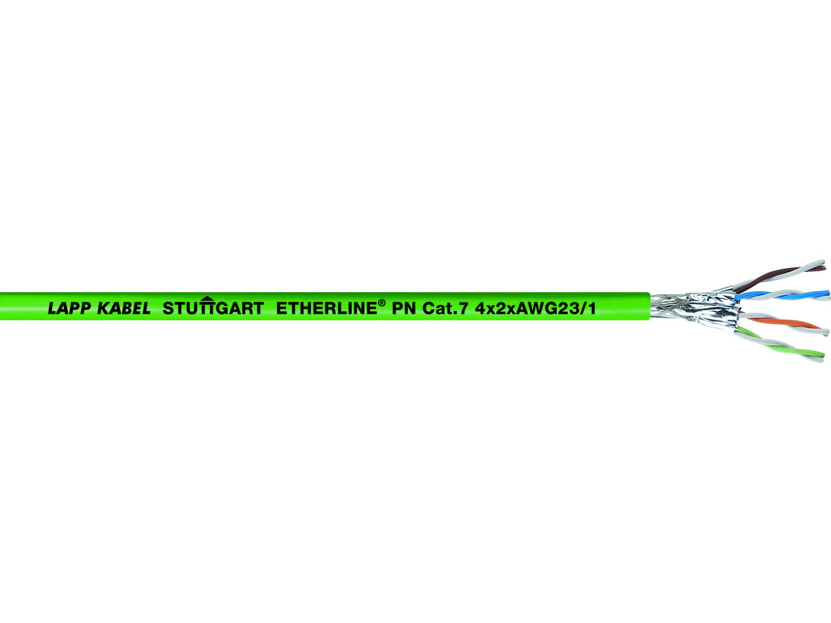 Profinet 4pair cabling Cat.7 P