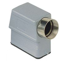 Capots haut profil 2 pivots - M20, 66x16mm, sortie latérale