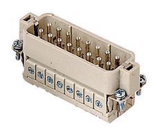 Inserts mâles 16 pôles 16A/250V - à visser
