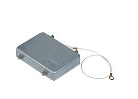 Couvercle de fermeture avec 4 pivots - 66x40mm