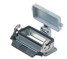 Embases encastrées avec 1 levier - avec couvercle, 500V, 77x27mm