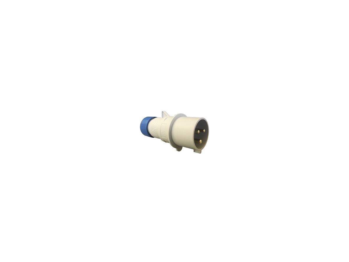 CEE Stecker 2P+E 32A/230V  blau