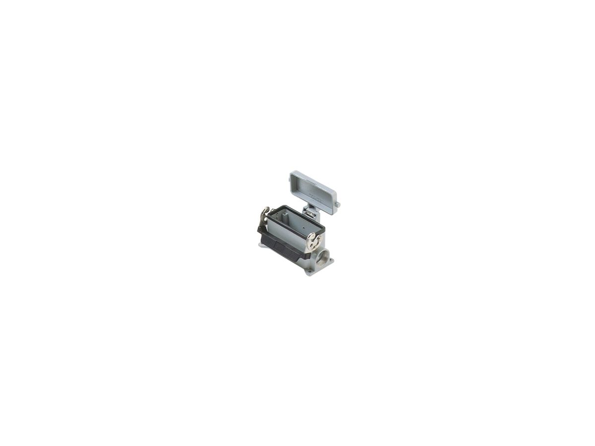 Embases en saillie 1 levier, couvercle - M25, 77x27mm