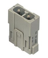 Inserts mâles MIXO 2 pôles 40A/1000V - à visser / 2,5-8mm2
