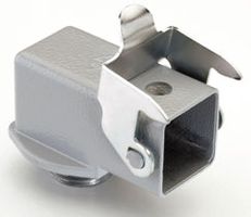 Embases coudées avec 1 levier - 21x21mm, M25 filetage pour fixation