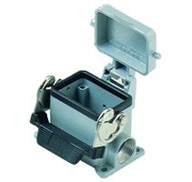 Embases en saillie 1 levier, couvercle - 2xM20, 44x27mm