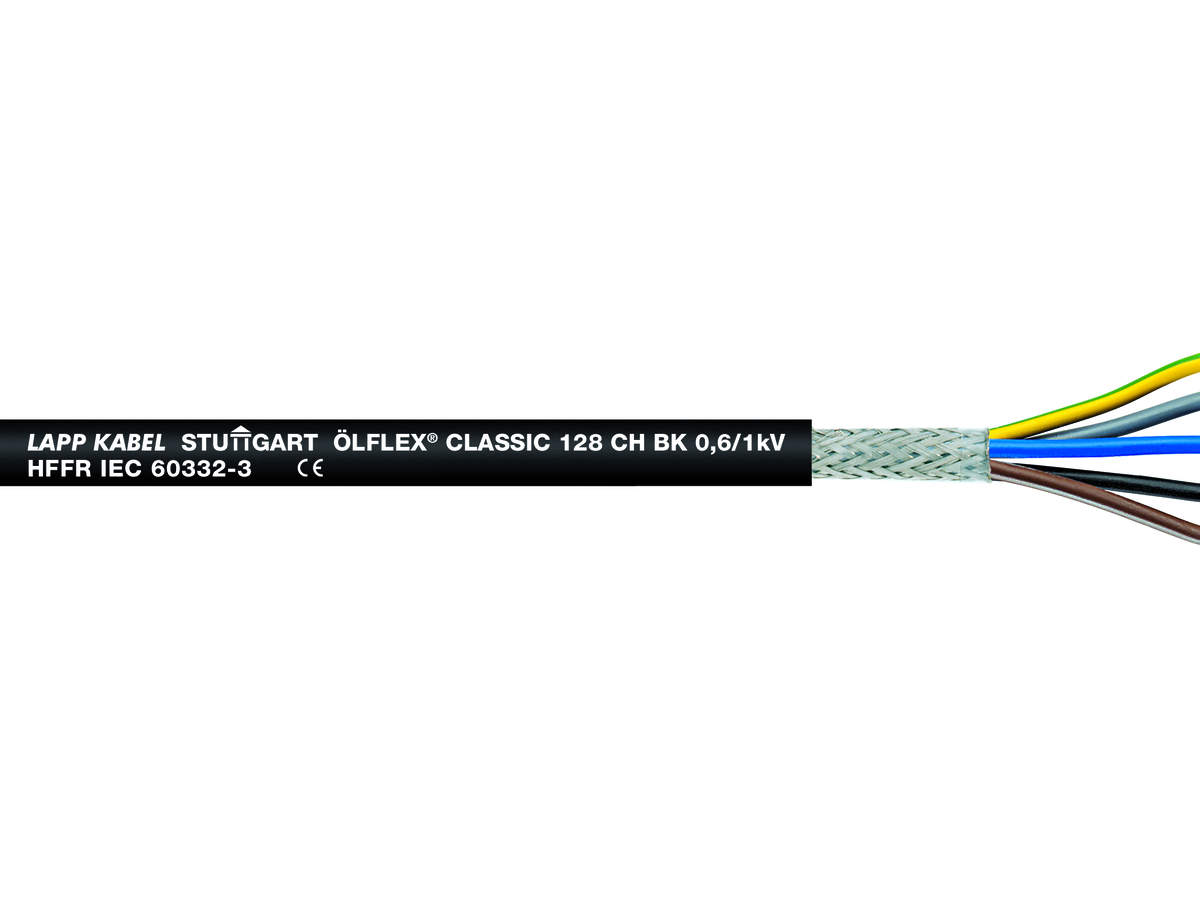 ÖLFLEX CLASSIC 128 CH BK 0,6/1