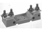 Halter zu Halbleitersich. Quaderform