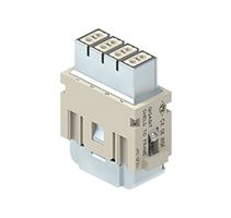 Buchseneinsatz 8P+GND Gigabit