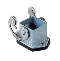Embases encastrées avec 1 levier inox - 21x21mm