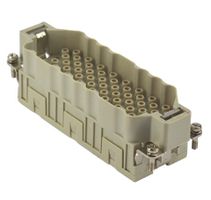 Inserts mâles 64 pôles 16A/500V - à sertir