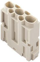 Inserts mâles MIXO 3P 40A/690V - à sertir, 3pol(40A/830V+ 4pol(10A/830V)