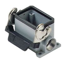 Embases en saillie avec 1 levier - 2xM40, 44x27mm