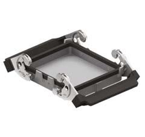 Couvercle de fermeture avec 2 leviers - 77x62mm
