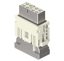 Inserts femelles MIXO 1ME, 8P 10A/50V - à sertir, Megabit