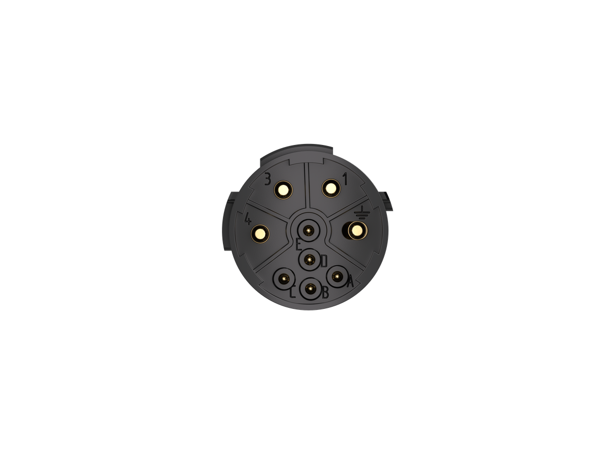 EPIC M23P 9-PIN M INSERT RECEPTACLE