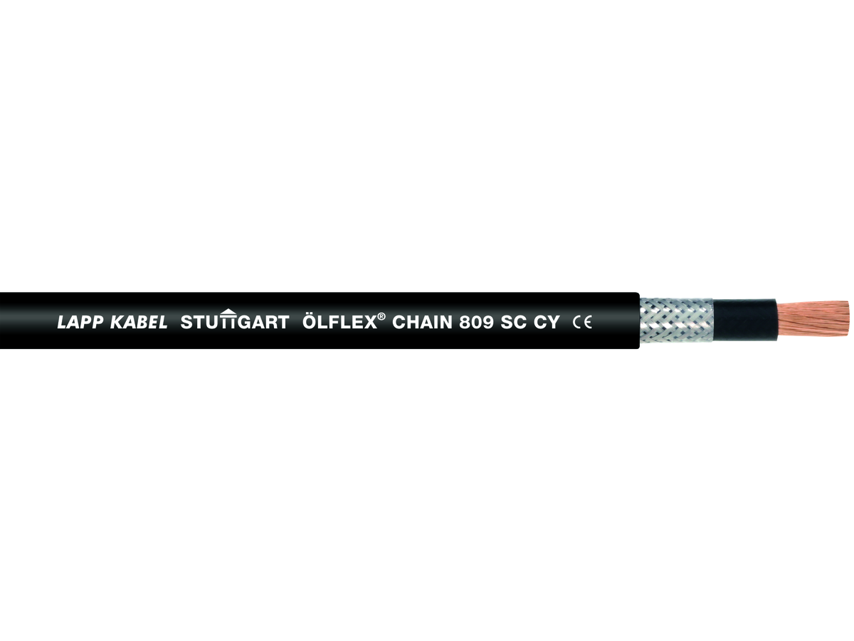ÖLFLEX CHAIN 809 SC CY 150,0mm² - schwarz, cUL