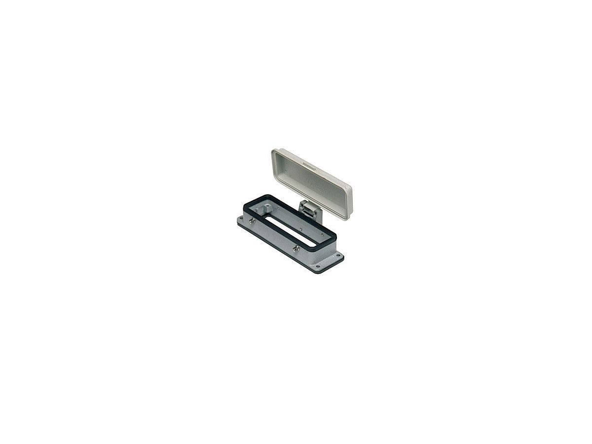 Anbaugehäuse für 2 Bügel, mit Deckel - 104x27mm