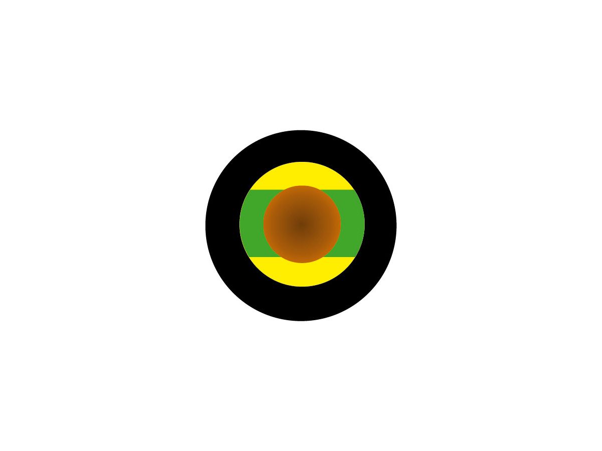 ÖLFLEX CHAIN 90 P 25,00mm² grün/gelb