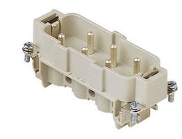 Inserts mâles 6 pôles 35A/400V - à visser