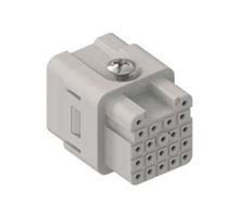 Inserts femelles 21 pôles - à sertir, 6,5A/-50V ac/ 120V dc