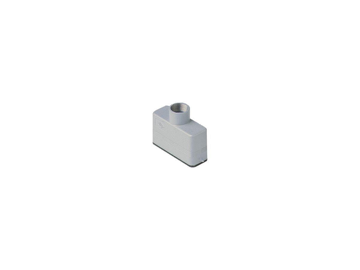 Tüllengehäuse für 1 Bügel  gerade - M20, 66x16mm