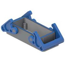 Embases encastrées avec 2 leviers - plastique, 77x27mm "Hygienic"