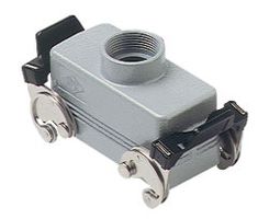 Capots 2 leviers sortie verticale, 830V - M25, 77x27mm, sans joint
