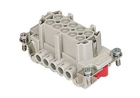 Inserts femelles 3P+2aux+T 16A/830V - à visser