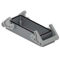 Embases encastrées avec 2 leviers - plastique,104x27mm