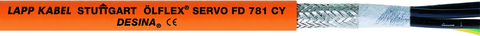 ÖLFLEX SERVO FD 781 CY orange