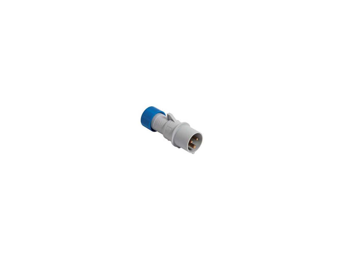 CEE Stecker 2P+E 16A/230V  blau