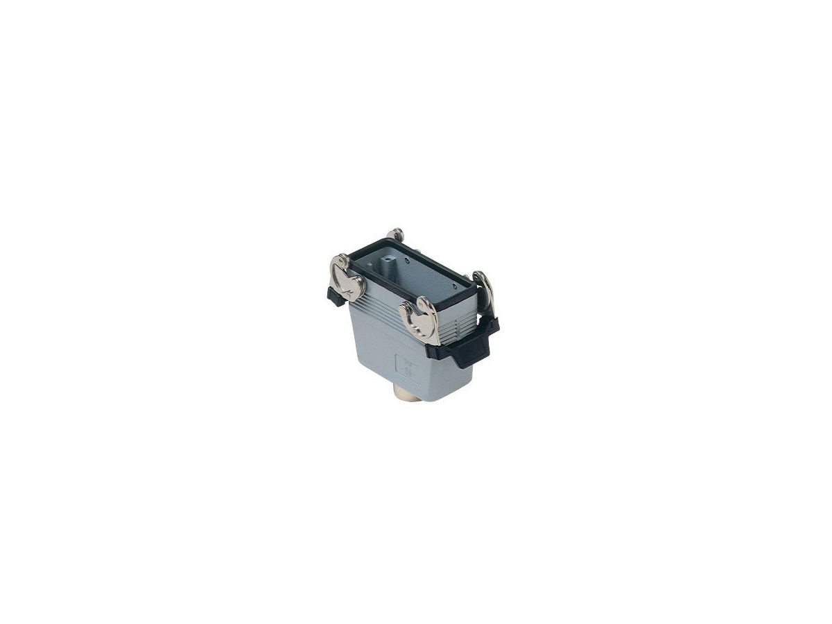 Tüllengehäuse hoch mit 2 Bügel  gerade - M25, 77x27mm