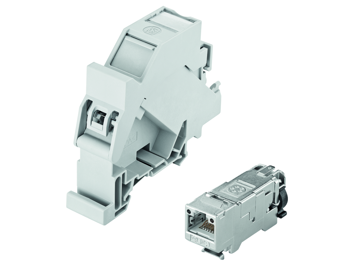 Ind.Ethernet 8-pole IP20 Cat.6