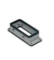 Embases encastrées pour 2 leviers - 77x27mm
