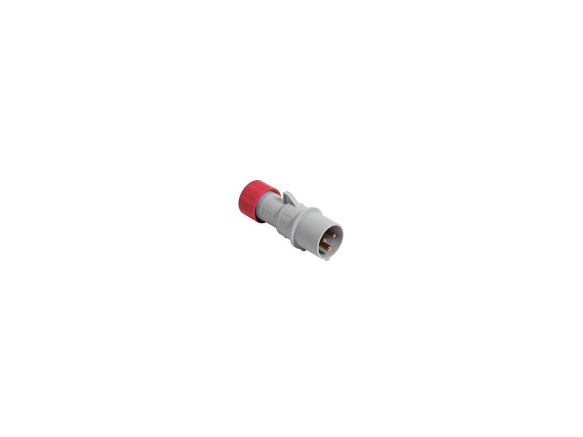 CEE Stecker 3P+N+E 16A/400V rot
