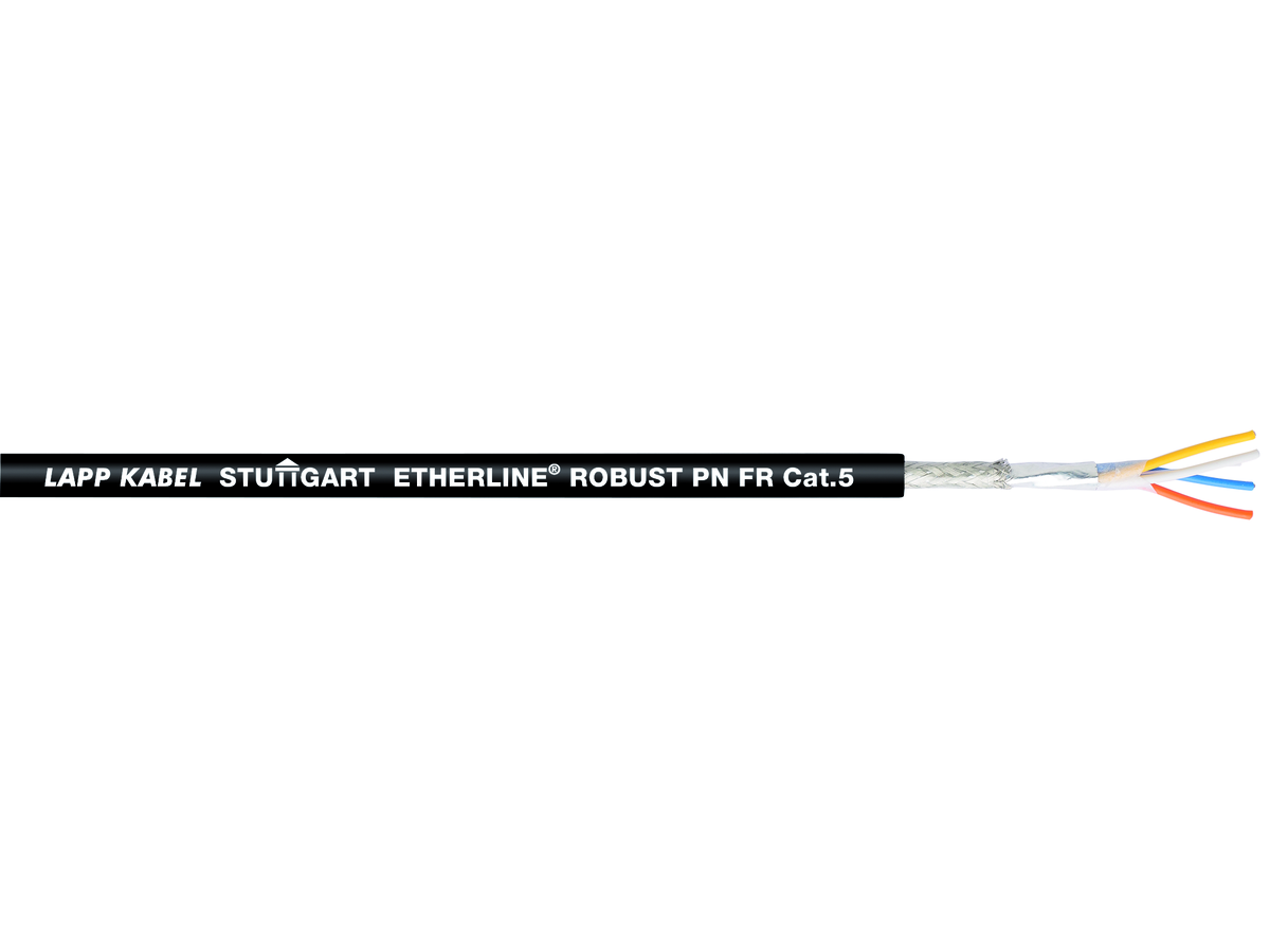 ETHERLINE ROBUST PN FR CAT7 4x2xAWG23/7 - résistant aux produits chimiques