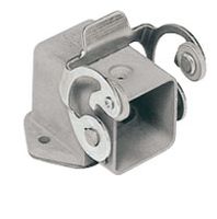 Embase avec levier (acier inox) - 21x21mm