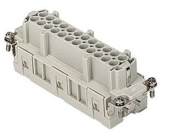 Inserts femelles 24 pôles 16A/500V - à sertir