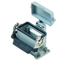Embases en saillie avec 1 levier, 830V - 2xM20, 57x27mm, avec couvercle