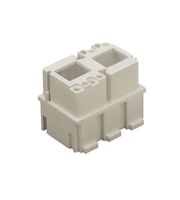 Inserts mâles MIXO pr 2RJ45 + 8contacts - à sertir, 10A/250V