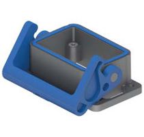 Embases encastrées avec 2 leviers - plastique, 47x27mm "Hygienic"