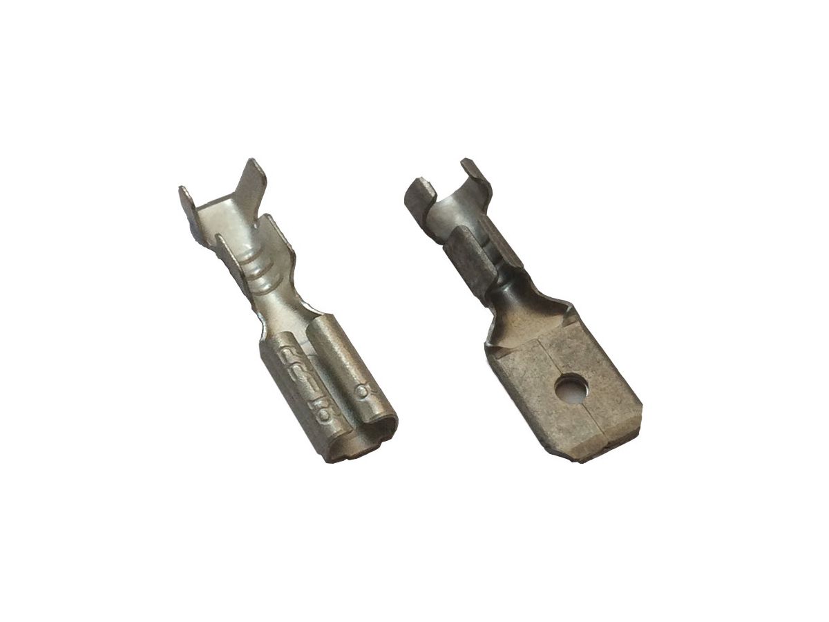 Clip femelle 4,0-6,0mm² Cu nu 6,3x0,8