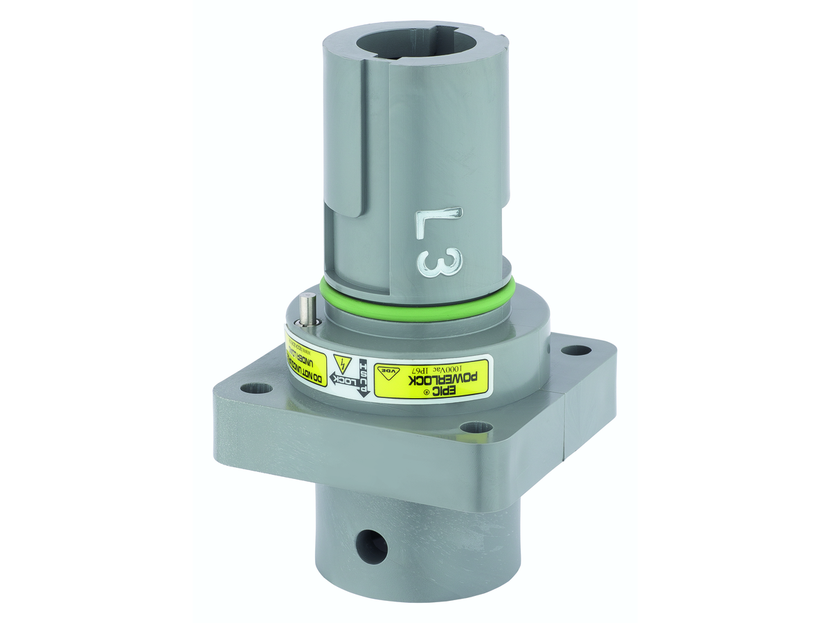 EPIC Powerlock panel mount con