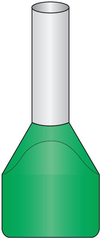 ZWILLINGSADERENDHÜLSE 2X16 GN