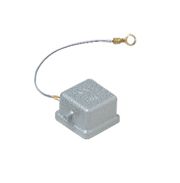 Couvercles de fermeture avec 2 pivots - 21x21mm
