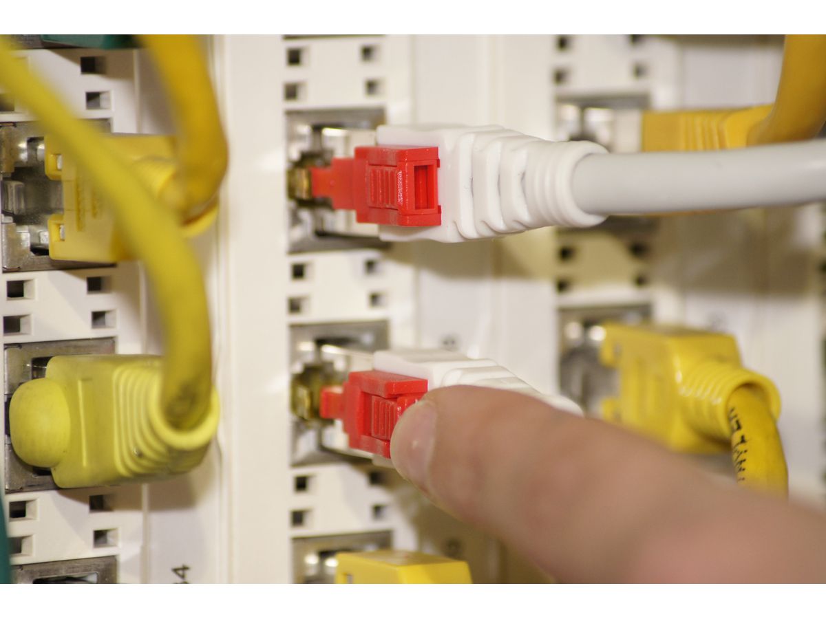 Security Patch Cable Cat 6a S/FTP RJ45