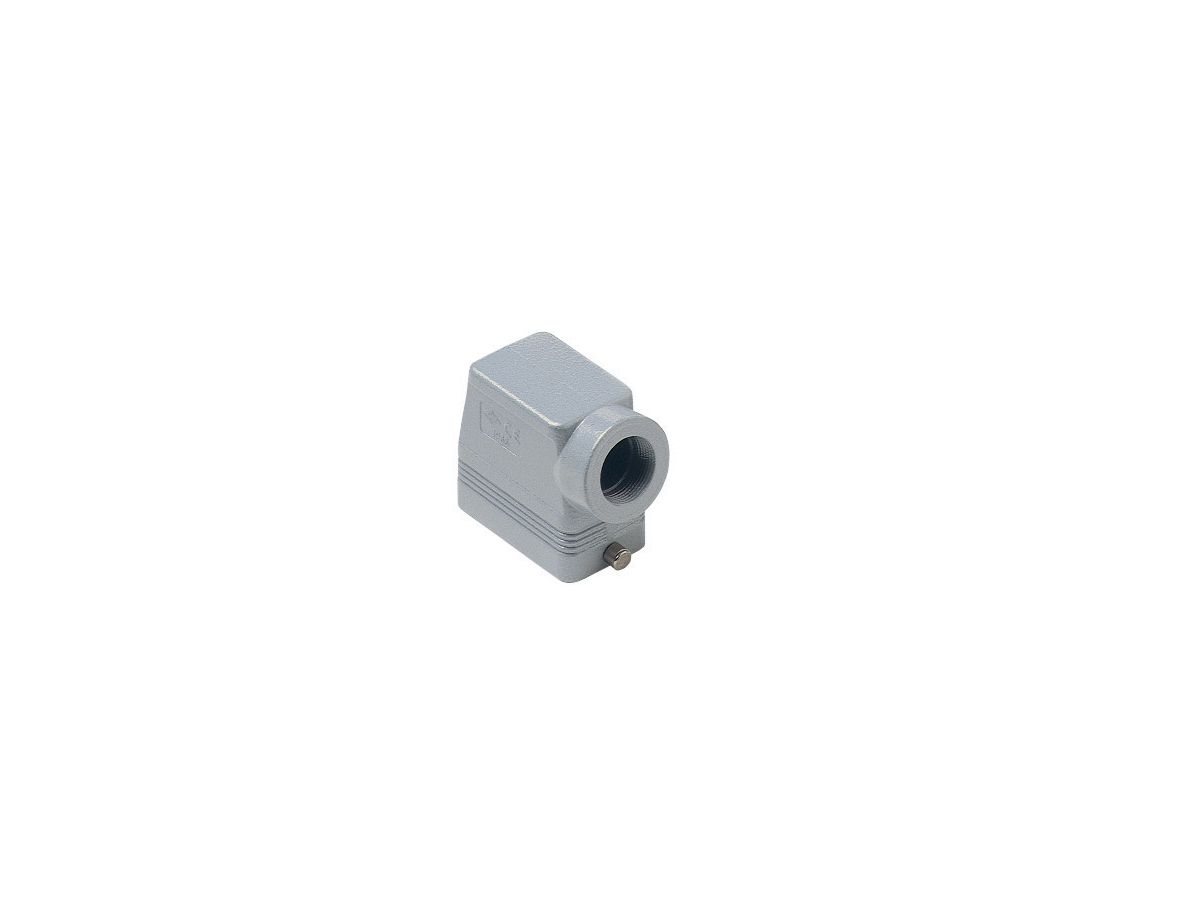 Tüllengehäuse für 1 Bügel seitlich, 830V - M25, 57x27mm