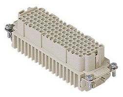 Inserts femelles 108 pôles 10A/250V - à sertir / numéros 109-216
