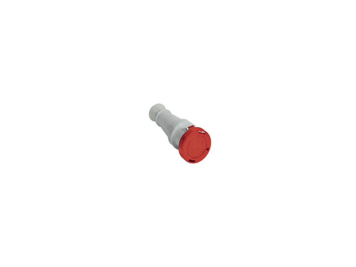 CEE Kupplungsdose 3P+N+E 63A/400V rot